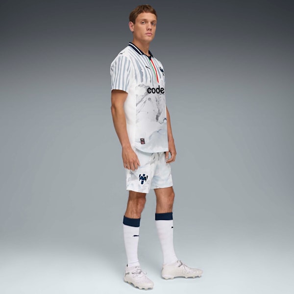 Jersey Authentic Promo KIDSUPER x CF MONTERREY para hombre con caja, PUMA White-Deep Navy, large-MEX