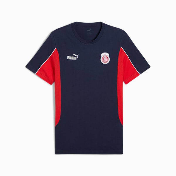 Playera Guadalajara ftblARCHIVE para hombre, PUMA Navy-PUMA Red, large-MEX