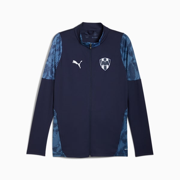 CF Monterrey Training Jacket Men, PUMA Navy-PUMA Silver, large-MEX