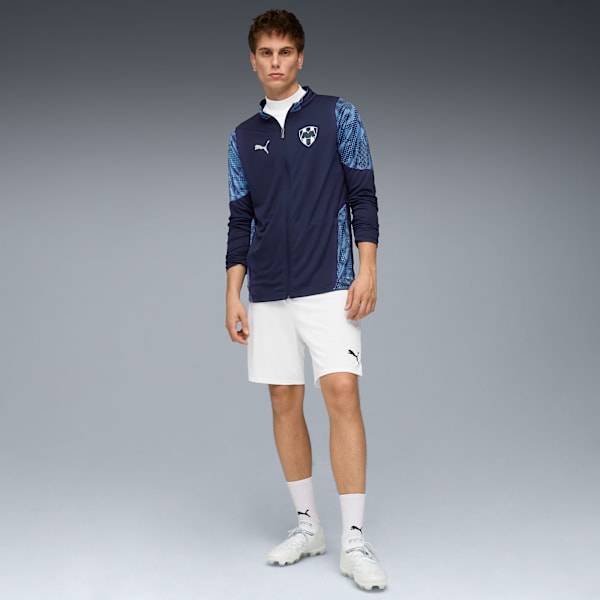 CF Monterrey Training Jacket Men, PUMA Navy-PUMA Silver, large-MEX