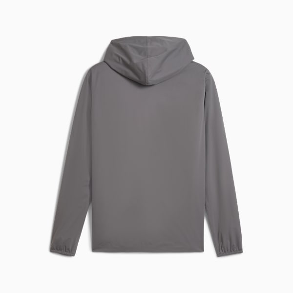 CF Monterrey Training Rain Jacket Men, Flat Medium Gray-Puma Silver, large-MEX