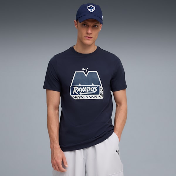 CF Monterrey FtblCulture Tee Men, PUMA Navy, large-MEX