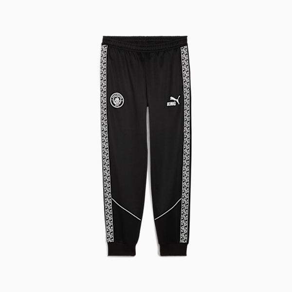 Manchester City KING Anthem Pants Men, PUMA Black, large-ZAF