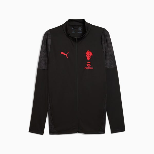 Campera de entrenamiento AC Milan 25/26 para hombre, PUMA Black-For All Time Red, large-ARG
