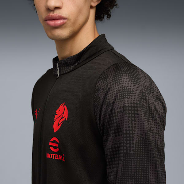 Campera de entrenamiento AC Milan 25/26 para hombre, PUMA Black-For All Time Red, large-ARG