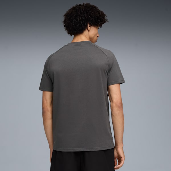 Remera AC Milan PUMATECH Pocket para hombre, Shadow Gray-For All Time Red, large-ARG