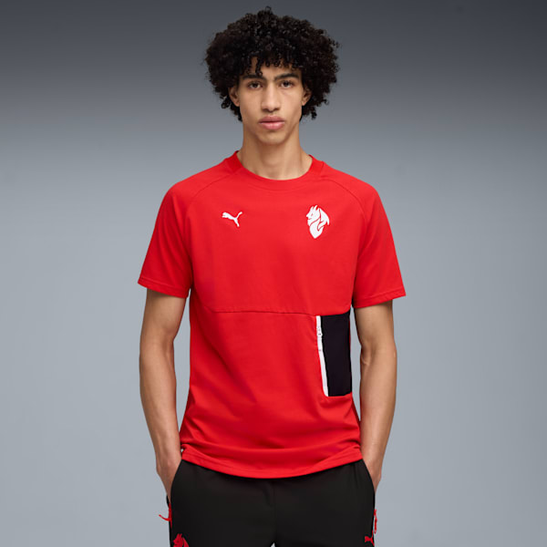 Remera AC Milan PUMATECH Pocket para hombre, For All Time Red-PUMA White, large-ARG