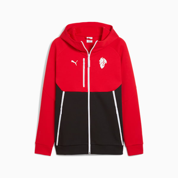 Campera con capucha AC Milan PUMATECH para hombre, For All Time Red-PUMA White, large-ARG