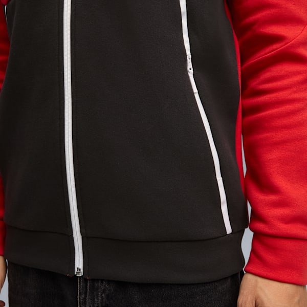 Campera con capucha AC Milan PUMATECH para hombre, For All Time Red-PUMA White, large-ARG
