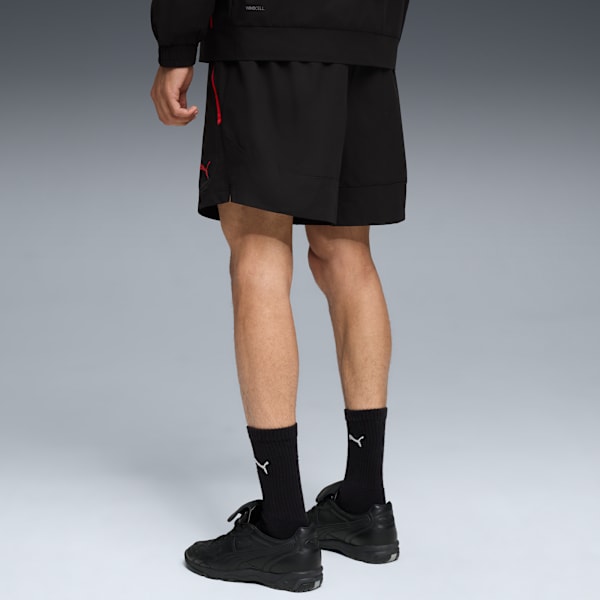 Shorts holgados AC Milan PUMATECH para hombre, PUMA Black-For All Time Red, large-ARG