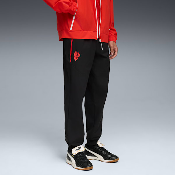 Jogging AC Milan PUMATECH para hombre, PUMA Black-For All Time Red, large-ARG