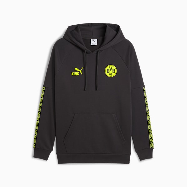 Buzo con capucha Borussia Dortmund KING para hombre, Flat Dark Gray-Yellow Alert, large-ARG