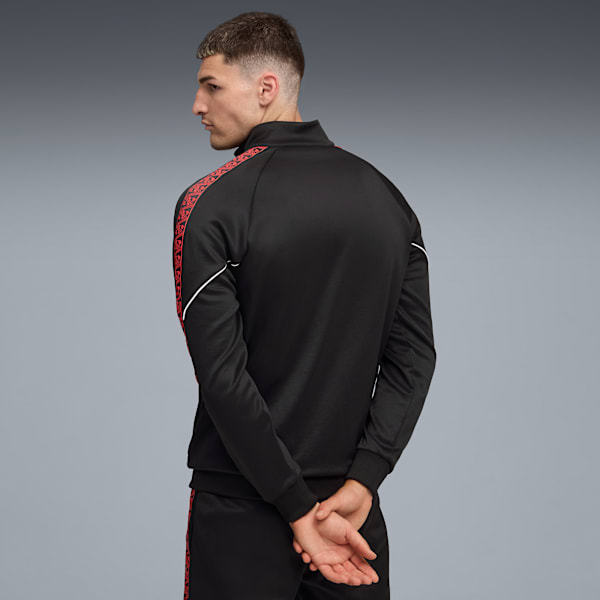 AC Milan KING Anthem Jacket Men, PUMA Black-For All Time Red, large-MEX
