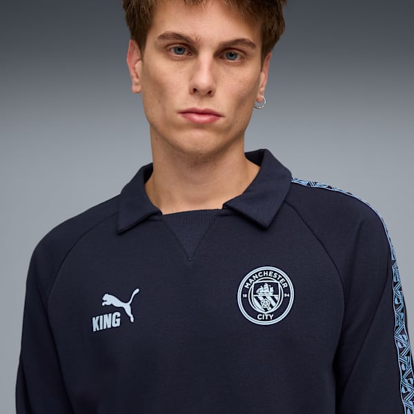 Buzo Manchester City KING para hombre, Deep Navy-Team Light Blue, large-ARG