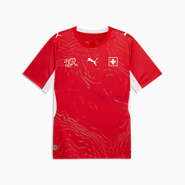 Jersey Replica Home de Suiza 2026 para hombre, PUMA Red-PUMA White, large-MEX