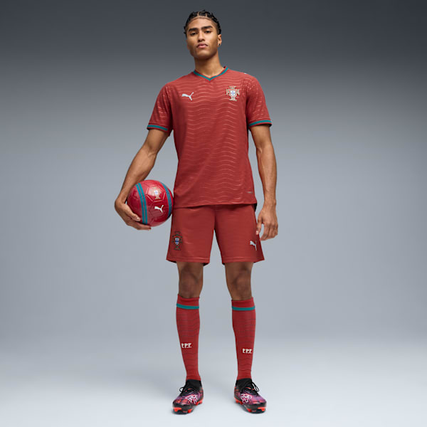 Jersey Home Authentic de Portugal 2026 para hombre, Club Red-Green Lagoon, large-MEX