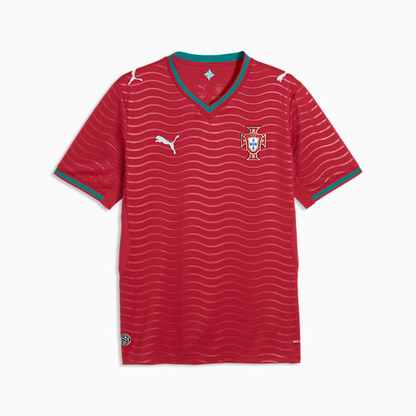 Jersey Replica Home de Portugal 2026 para hombre, Club Red-Green Lagoon, large-MEX