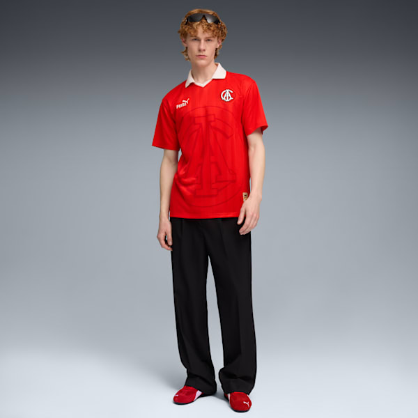 Camiseta C.A. Independiente Retro STRT para hombre, PUMA Red-Dark Cherry, large-ARG