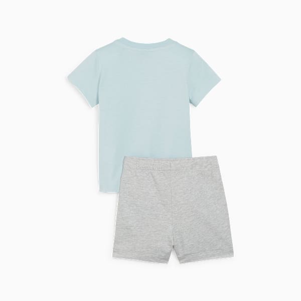 Minicats Tee and Shorts Set Toddler, Turquoise Surf, large-ZAF