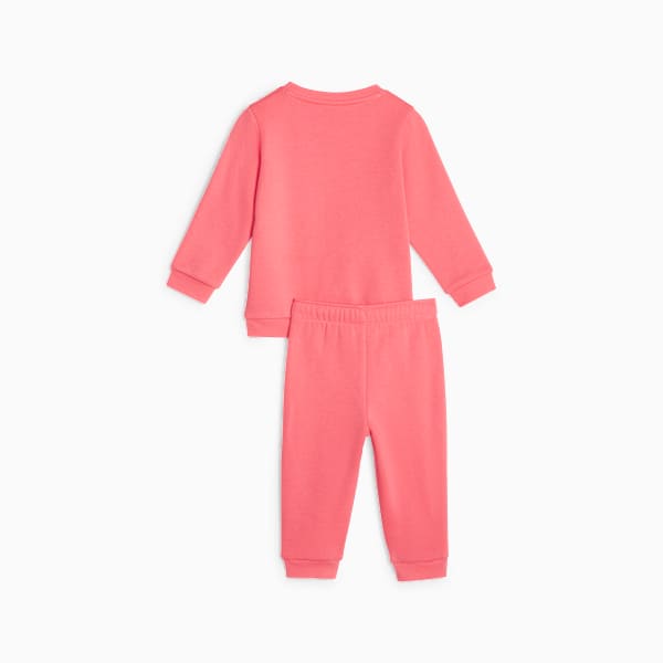 Essentials Minicats Crew Neck Jogger Suit Toddler, Electric Blush, large-ZAF