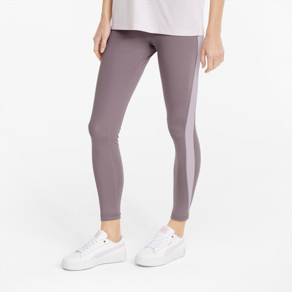 Evostripe Women's Leggings, Quail, large-ZAF