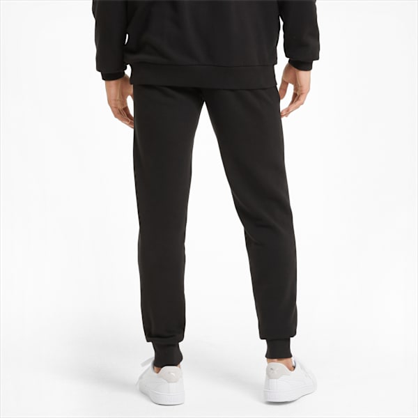 Pantalones Essentials ajustados  para hombre, Puma Black, large-ARG
