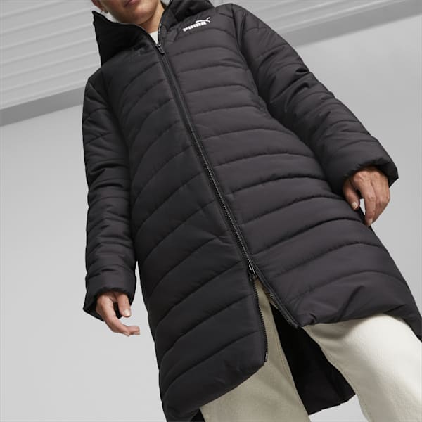 Parka para mujer Essentials, Puma Black, large-ARG