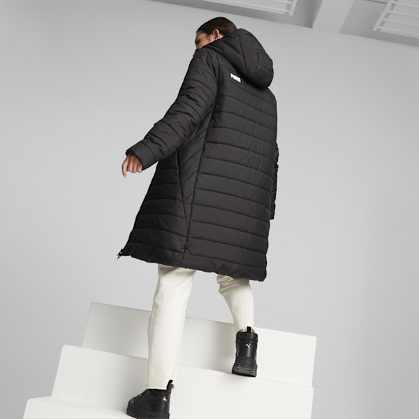 Parka para mujer Essentials, Puma Black, large-ARG