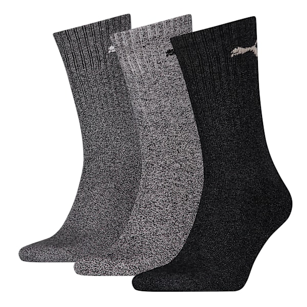 Calcetines PUMA Unisex 3 Pack, antracite-grey, large-MEX