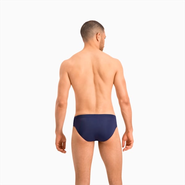 PUMA Swim Classic Men's Swimming Brief, navy, large-ZAF