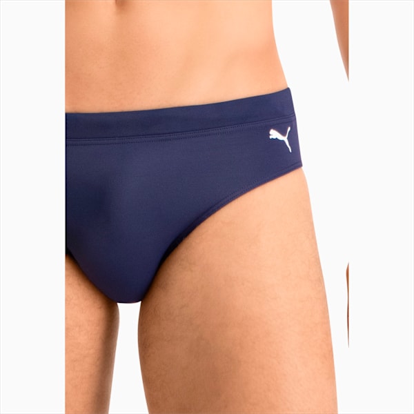 PUMA Swim Classic Men's Swimming Brief, navy, large-ZAF