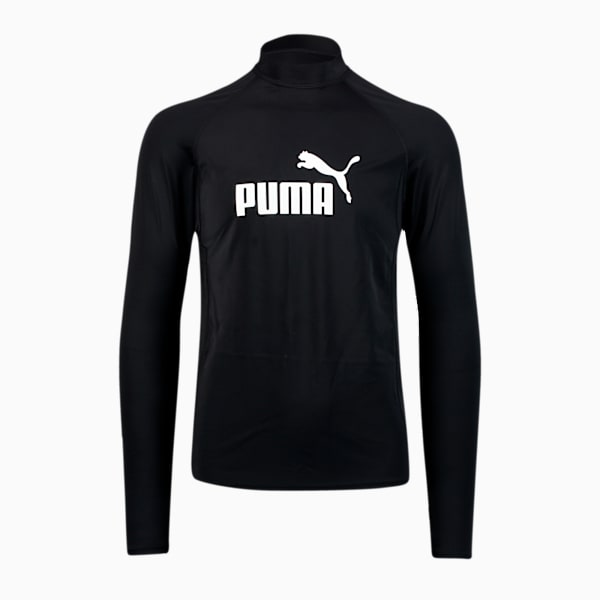 Playera Acuática Hombre PUMA Swim, black, large-MEX
