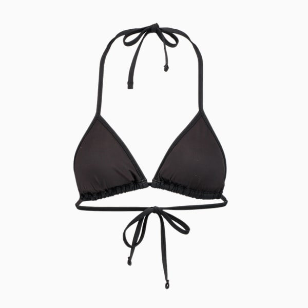 Top de Bikini Mujer PUMA Swim, black, large-MEX