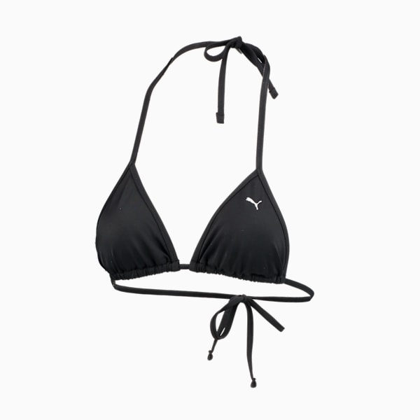 Top de Bikini Mujer PUMA Swim, black, large-MEX
