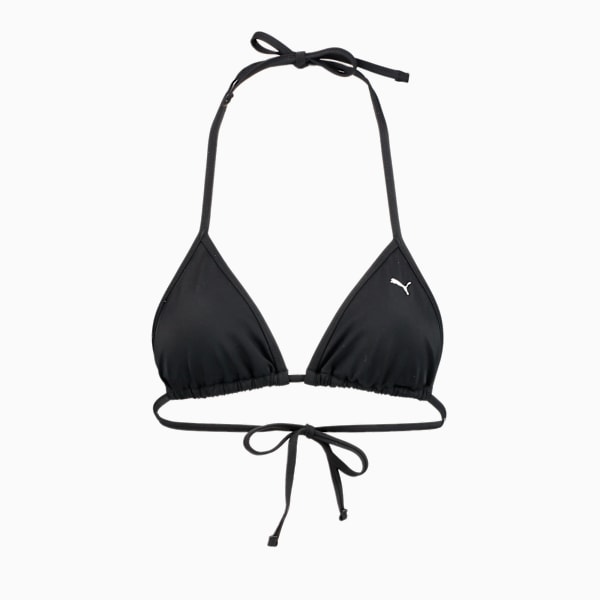 Top de Bikini Mujer PUMA Swim, black, large-MEX