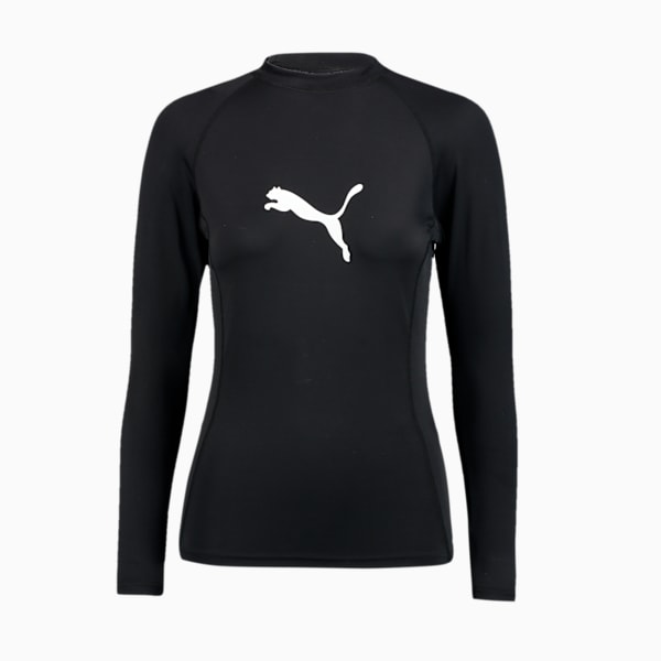 Playera Acuática Mujer PUMA, black, large-MEX