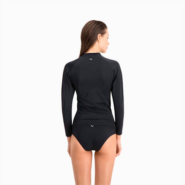 Playera Acuática Mujer PUMA, black, large-MEX