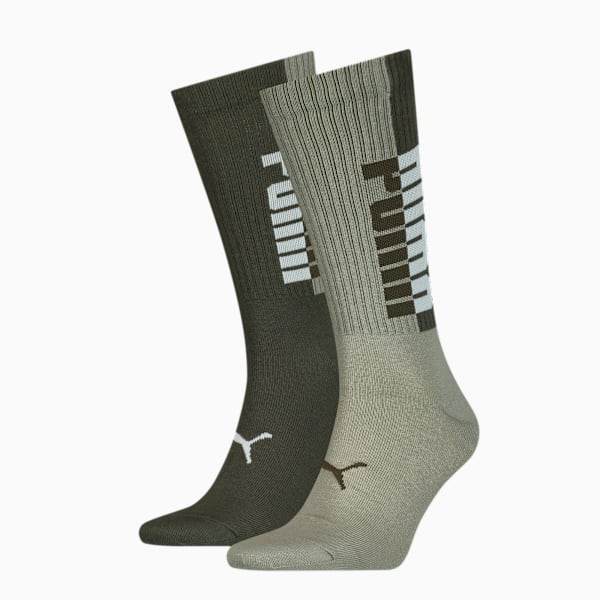 Medias PUMA para mujer, green, large-ARG
