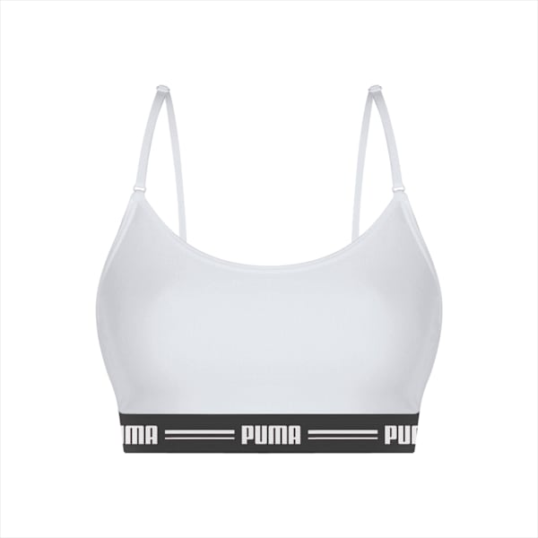 Sutiã com Alça Regulável, White/Black, large-BRA