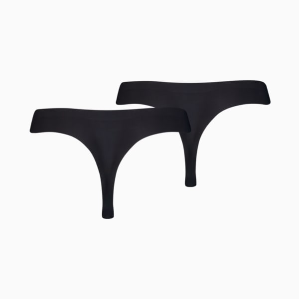 Tanga Mujer PUMA, black, large-MEX
