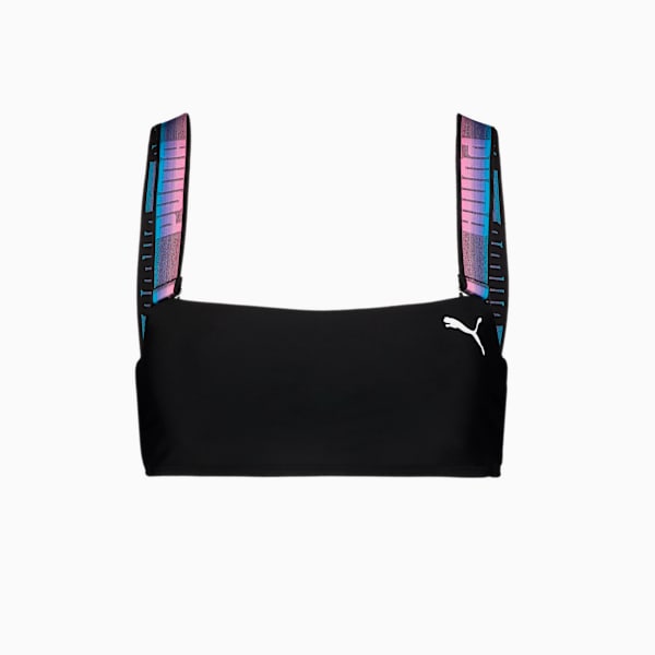 Top Mujer PUMA Swim, black combo, large-MEX