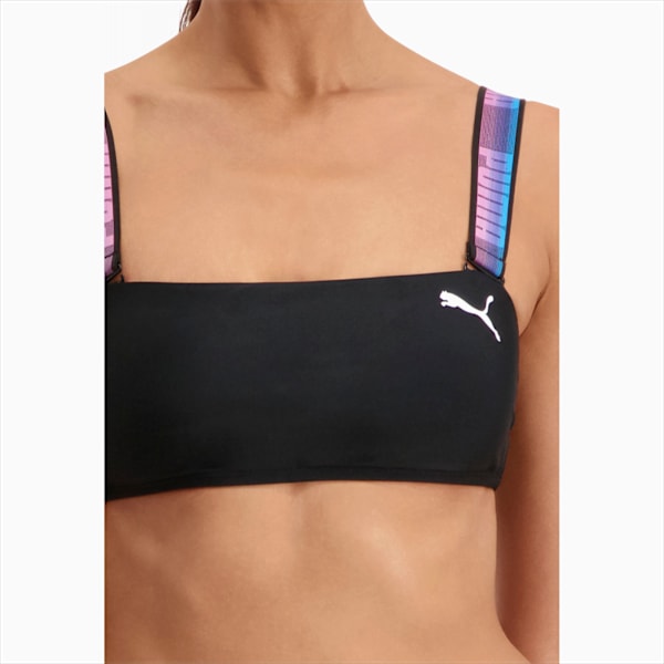 Top Mujer PUMA Swim, black combo, large-MEX