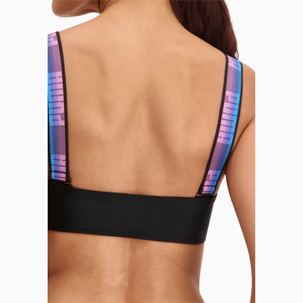 Top Mujer PUMA Swim, black combo, large-MEX