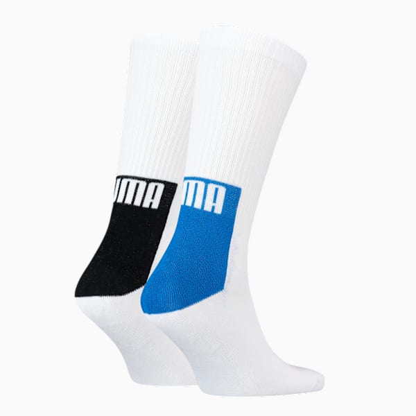 Calcetines Logo Block para Hombre, white combo, large-MEX