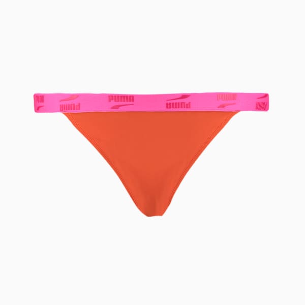 Traje de baño Mujer PUMA, brown / pink, large-MEX