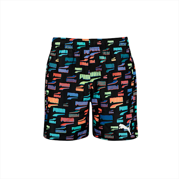 PUMA Swim Kids, black combo, large-MEX