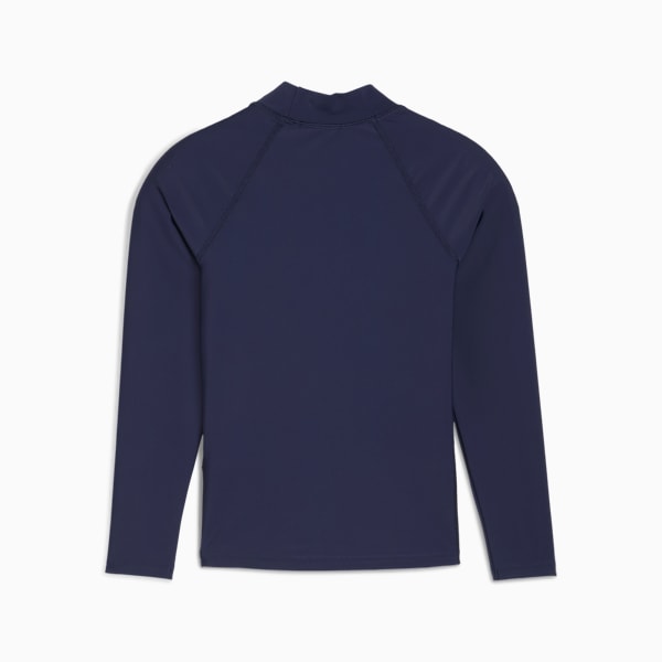 Playera para nadar niños (paquete de 1), navy, large-MEX