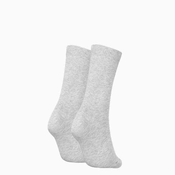 Paquete de medias Mujer PUMA, GREY MELANGE, large-ARG