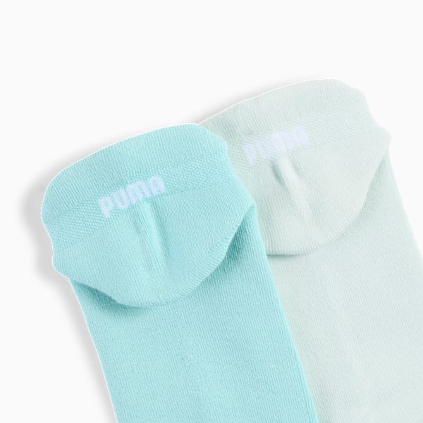 Paquete de 2 pares de calcetines deportivos para mujer PUMA, mint combo, large-ARG