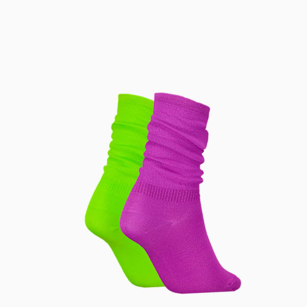 Paquete de calcetines Mujer PUMA, purple combo, large-MEX